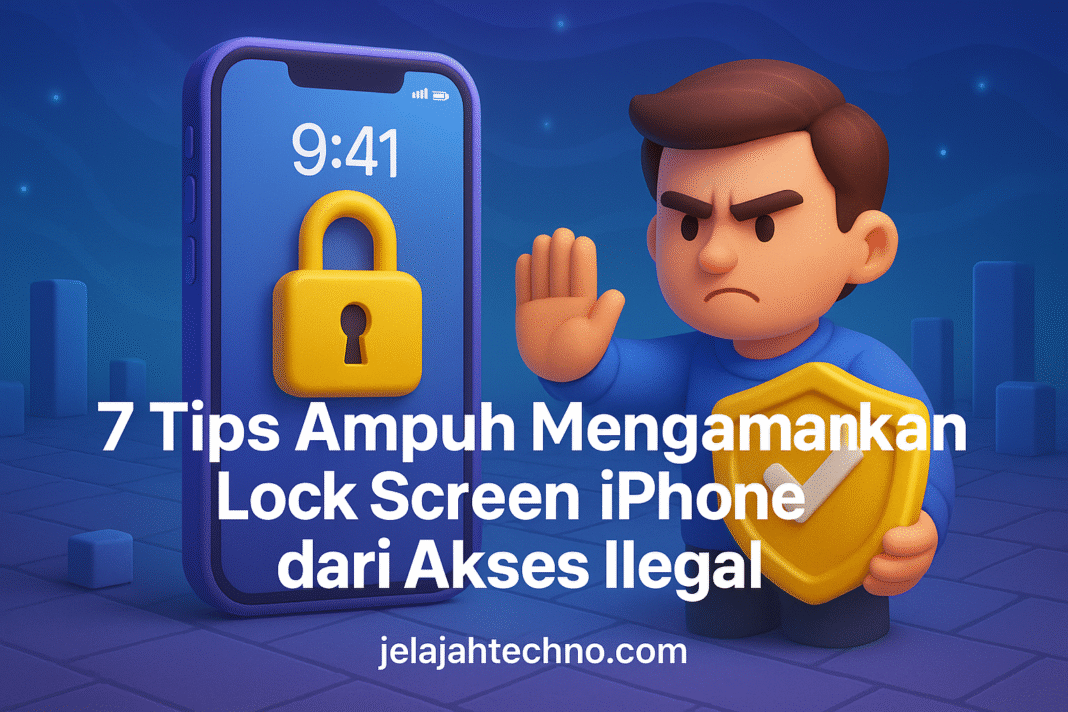 Lindungi data pribadi Anda. Berikut 7 tips efektif untuk mengamankan Lock Screen iPhone dari akses tidak sah.
