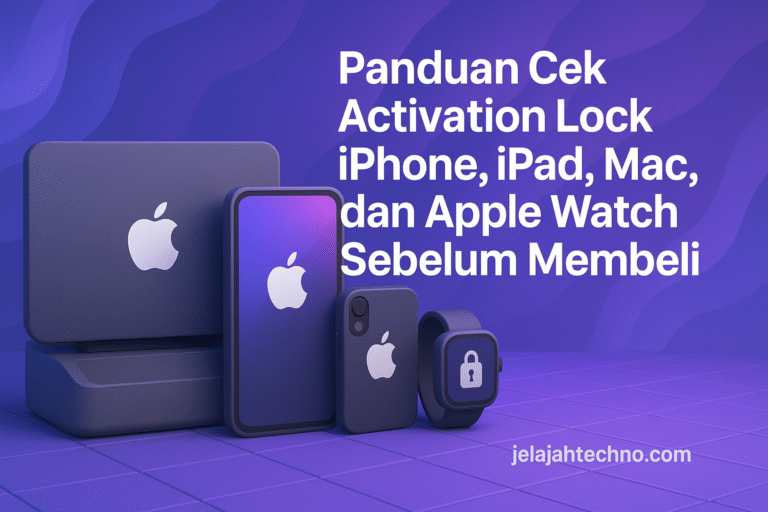 Hindari penipuan! Ikuti panduan lengkap cek Activation Lock untuk iPhone, iPad, Mac, dan Apple Watch sebelum membeli.
