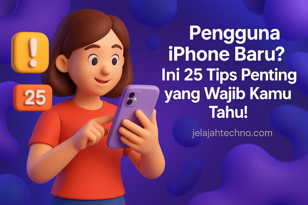 Pengguna iPhone Baru? Ini 25 Tips Penting yang Wajib Kamu Tahu!