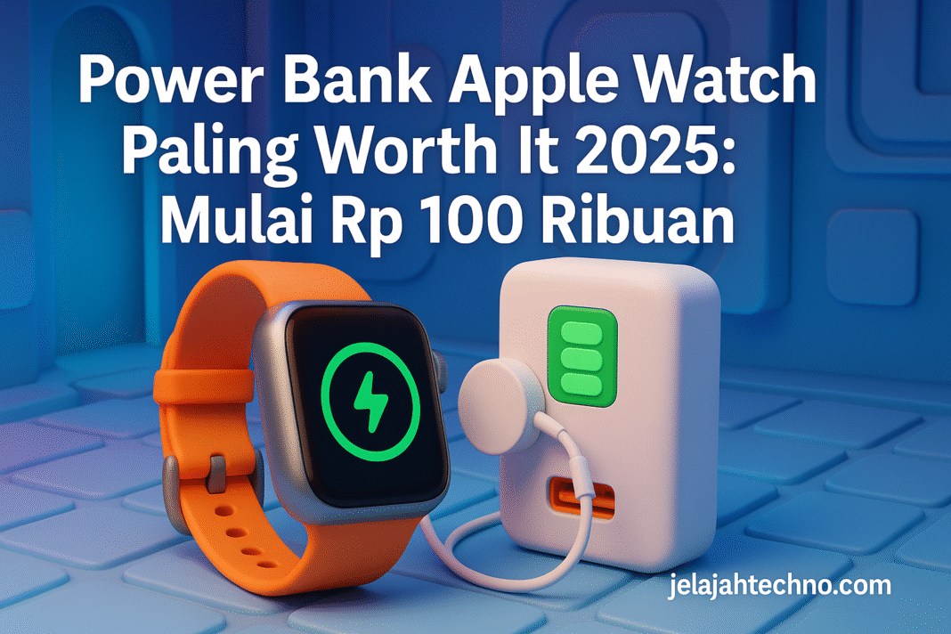 Cari power bank Apple Watch murah dan berkualitas? Lihat perbandingan produk terbaik 2025 lengkap dengan harga, fitur, dan spesifikasinya.