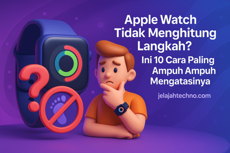 Apple Watch tidak melacak langkah? Ikuti panduan ini untuk memperbaiki sensor, pengaturan, kalibrasi, dan step tracking kembali akurat.
