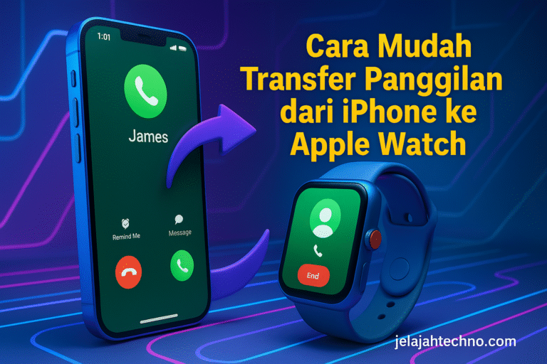 Pelajari cara cepat memindahkan panggilan dari iPhone ke Apple Watch tanpa putus. Panduan lengkap untuk pengguna iPhone dan Apple Watch.