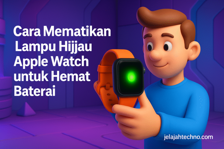 Ingin baterai Apple Watch lebih awet? Matikan saja lampu hijau heart rate sensor. Ikuti panduan lengkap dan aman untuk semua model.