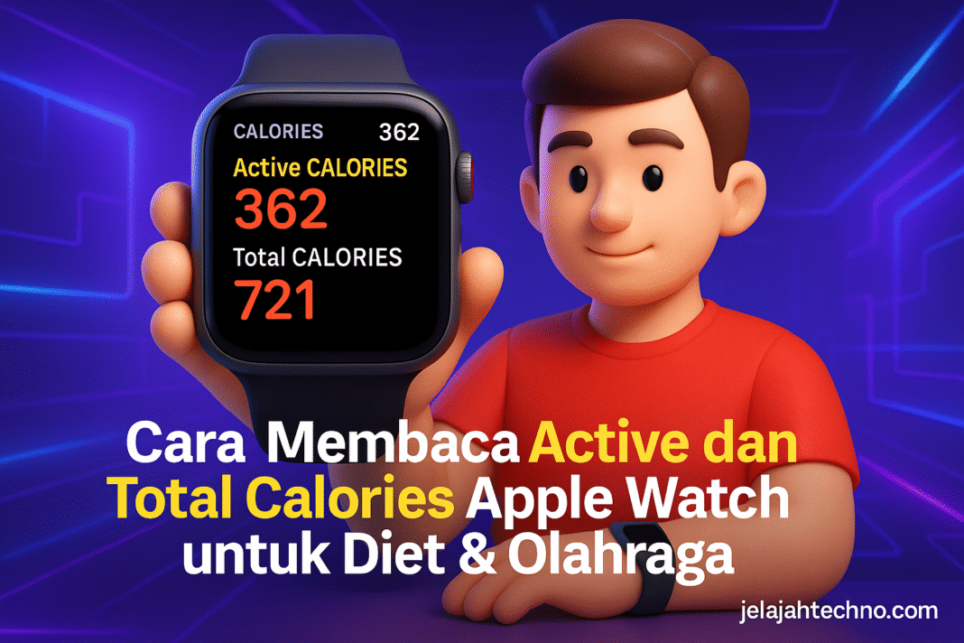 Gunakan Apple Watch secara maksimal untuk diet dan olahraga. Pahami Active Calories dan Total Calories dengan cara yang benar.