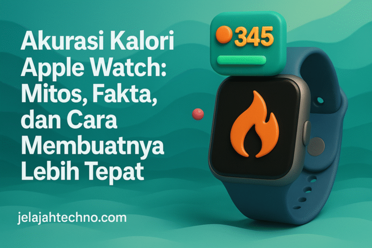 Apple Watch tidak selalu sempurna menghitung kalori. Pelajari mitos, fakta ilmiah, dan tips praktis untuk membuat hitungan lebih akurat.