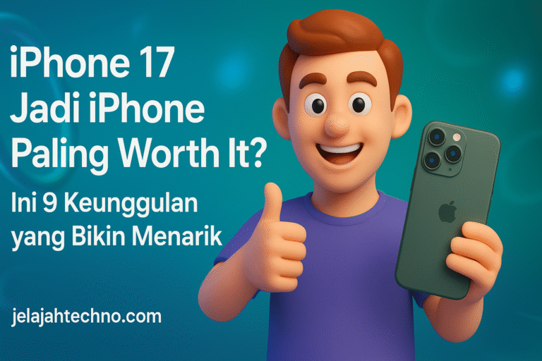 Dari layar 120Hz hingga fast charging 40W, iPhone 17 menawarkan fitur flagship tanpa harga tinggi. Pelajari 9 keunggulannya sebelum membeli.