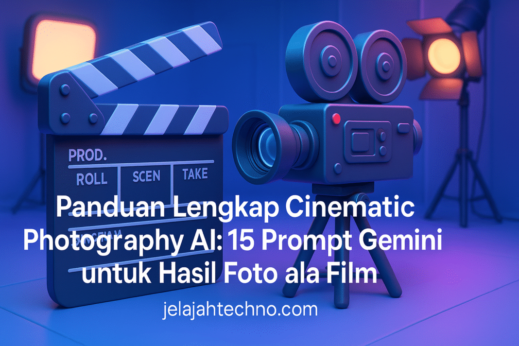 Panduan Lengkap Cinematic Photography AI: 15 Prompt Gemini untuk Hasil Foto ala Film