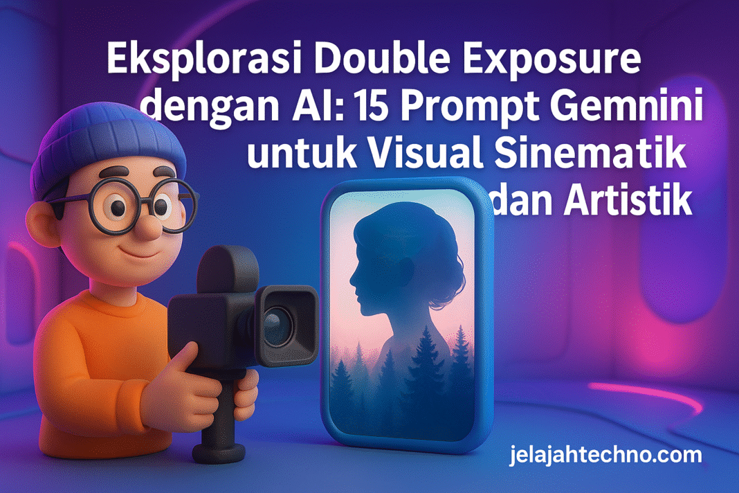 Eksplorasi Double Exposure dengan AI: 15 Prompt Gemini untuk Visual Sinematik dan Artistik