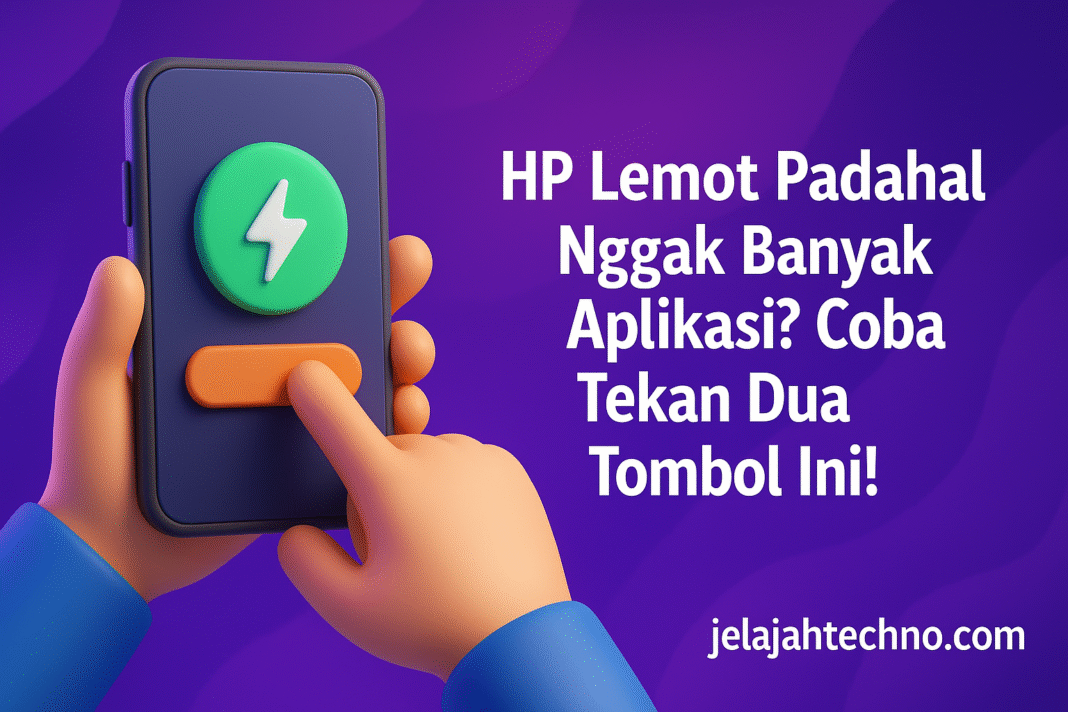 Jangan asal tekan! Rahasia performa Android ada di dua tombol kecil ini. Begini cara pakainya agar HP kamu kembali ngebut.