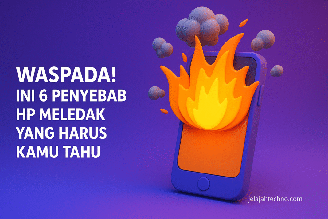 Waspada! Ini 6 Penyebab HP Meledak yang Harus Kamu Tahu