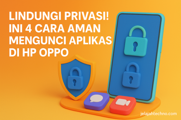 Rahasiakan data penting di HP Oppo kamu! Gunakan App Lock dan Hide Apps agar aplikasi pribadi tetap aman dari akses orang lain.
