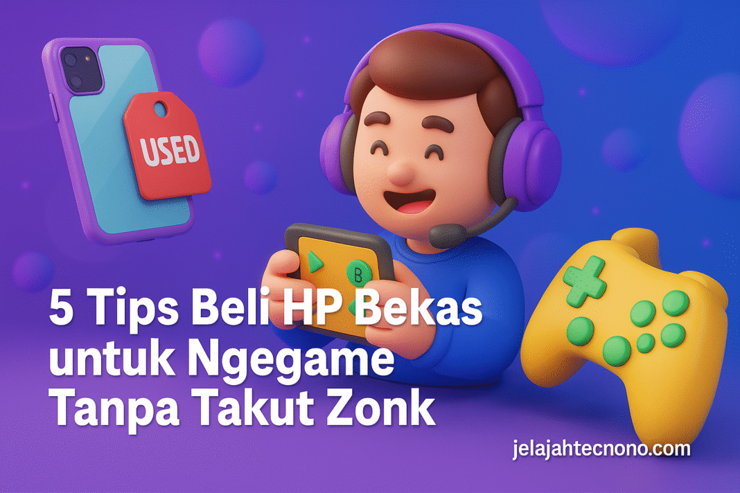 5 Tips Beli HP Bekas untuk Ngegame Tanpa Takut Zonk
