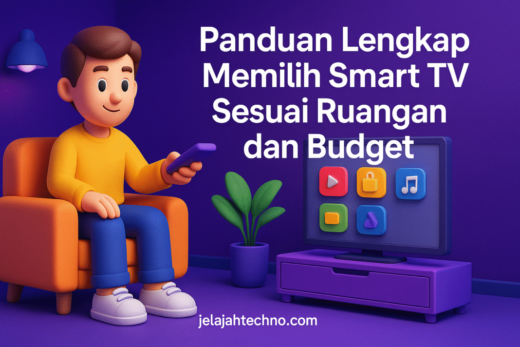 Sebelum beli Smart TV baru, ketahui cara memilih ukuran layar, resolusi dan fitur yang sesuai ruangan dan anggaran kamu. Simak tipsnya disini!