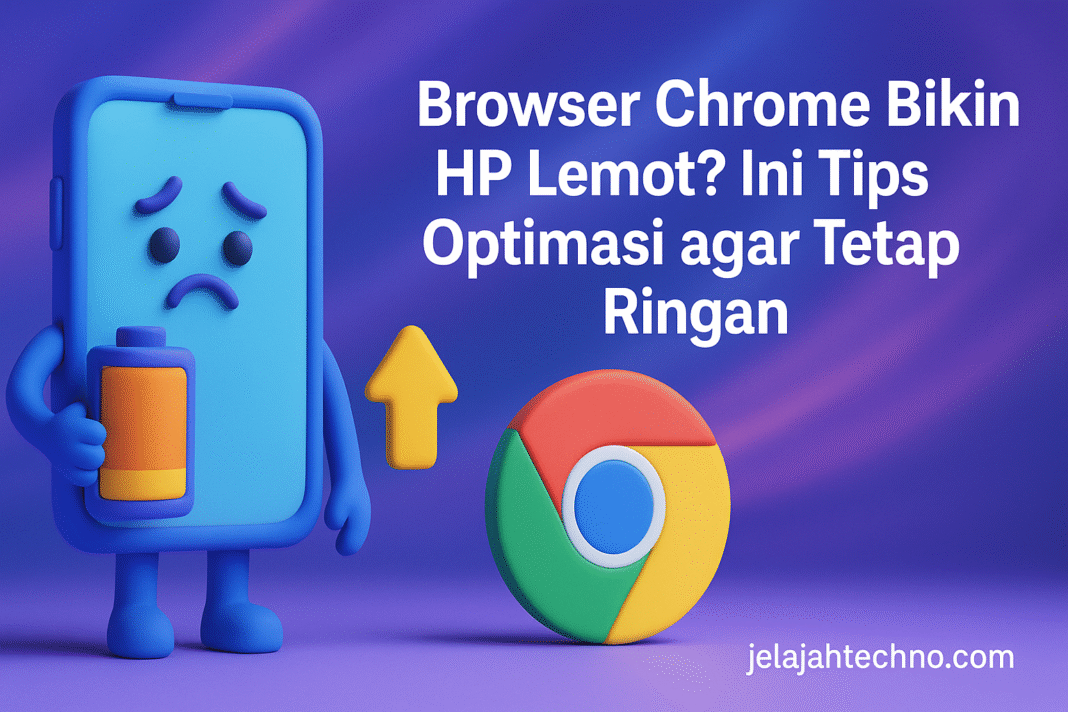 Performa HP menurun karena Chrome makan memori besar? Pelajari cara menghemat ruang penyimpanan dan menjaga Chrome tetap cepat setiap hari.