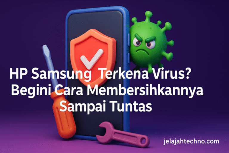 Jangan panik jika HP Samsung kamu kena virus! Ikuti panduan ini untuk menghapus malware, aplikasi mencurigakan, dan pop-up iklan dengan cepat.