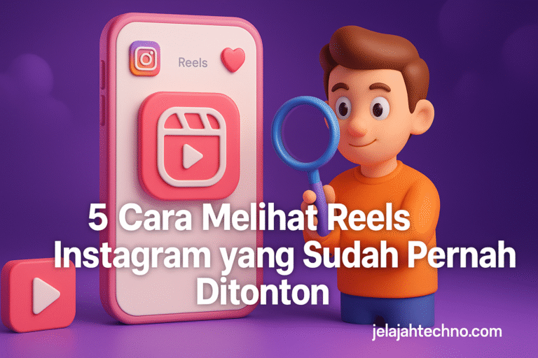 Lupa video Reels seru yang kamu tonton? Tenang, berikut 5 cara mudah menemukan kembali Reels yang sudah ditonton lewat fitur bawaan Instagram.