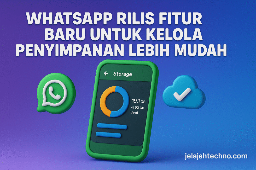 WhatsApp Rilis Fitur Baru untuk Kelola Penyimpanan Lebih Mudah