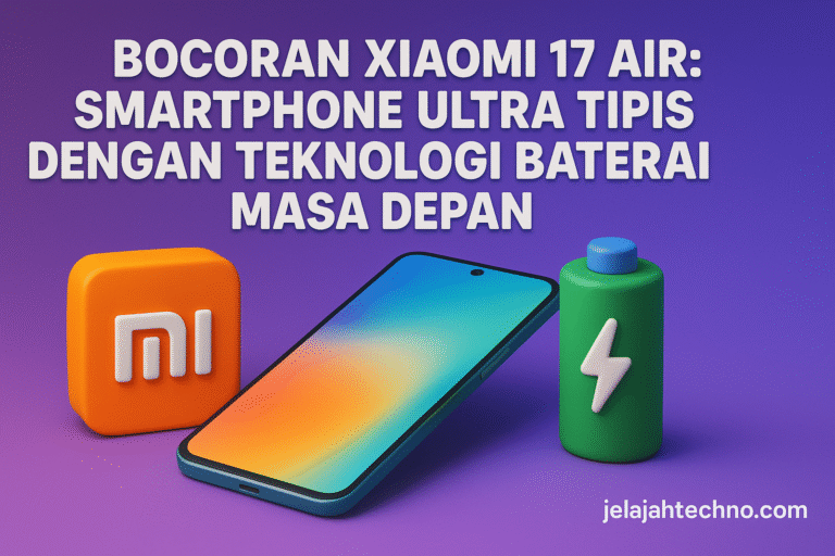 Xiaomi 17 Air akan membawa desain super tipis dan efisiensi daya tinggi berkat baterai silikon-karbon. Berikut bocoran lengkapnya!