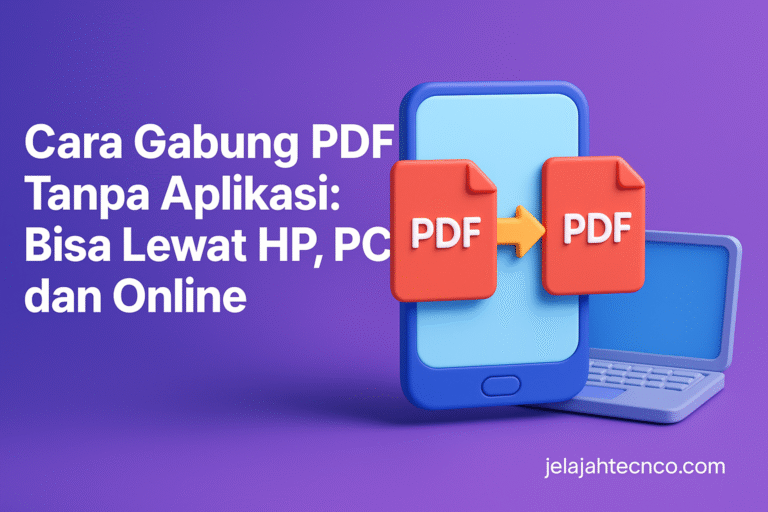 Gabungkan banyak file PDF jadi satu dokumen dengan cepat menggunakan 9 metode praktis ini. Cocok untuk kerja dan tugas sekolah.
