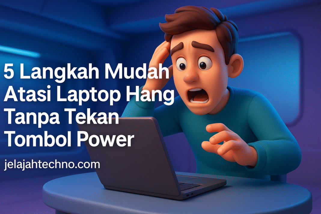 5 Langkah Mudah Atasi Laptop Hang Tanpa Tekan Tombol Power