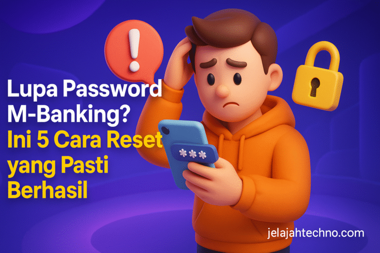 Jangan panik saat lupa password M-Banking. Coba 5 langkah reset dari aplikasi, internet banking, hingga call center bank resmi.