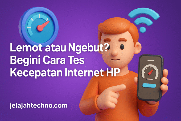 Cek koneksi kamu lemot atau cepat! Gunakan Speedtest, Fast.com, atau aplikasi lainnya untuk uji kecepatan internet HP secara akurat.