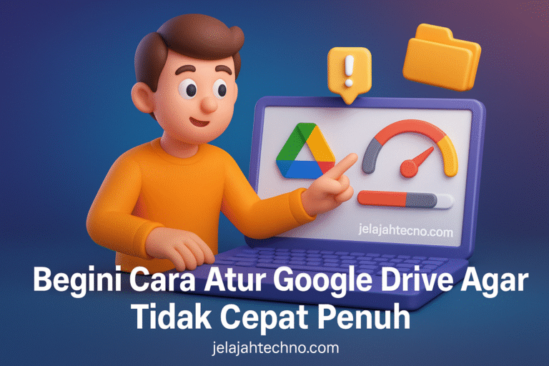 Google Drive cepat penuh? Atur ulang penyimpanan, hapus file tersembunyi, dan kelola versi lama agar kapasitas tetap longgar dan efisien.